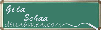 Gila Schaa Visitenkarte